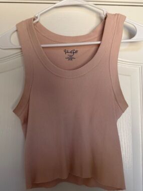 Brandy Melville Ribbed Tank Top - Dusty Blush